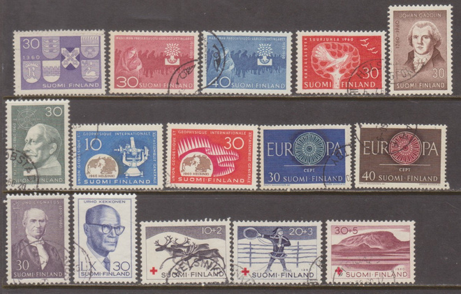 1960 Merkkejä leimattuna