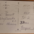 Jenny Nyström: UP pk, tyttö katsoo tipuja ,kulkenut 1984 - pikkukuva 2