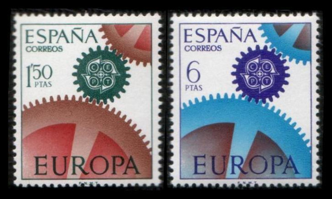 Espanja 1682-3 ** Europa (1967)