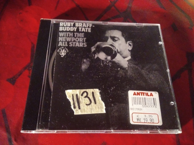 RUBY BRAFF - BUDDY TATE - WITH THE NEWPORT ALL STARS  CD
