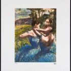 Edgar Degas “Three Dancers  in Blue” - pikkukuva 1