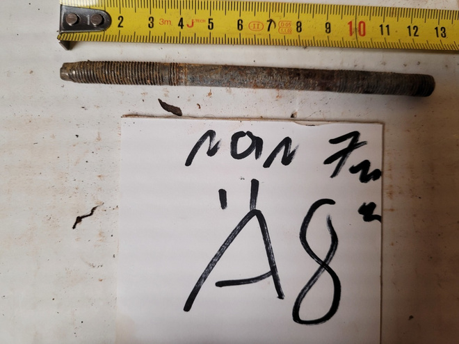 Tunturi tai muu vanha mopo akseli 7mm