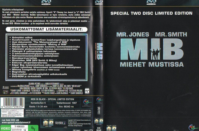 Mib Miehet Mustissa	(39 537)	k	-FI-	suomik.	DVD	(2)	egmont
