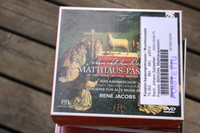 Rene Jacobs Bach St. Matthew Passion 2 CD