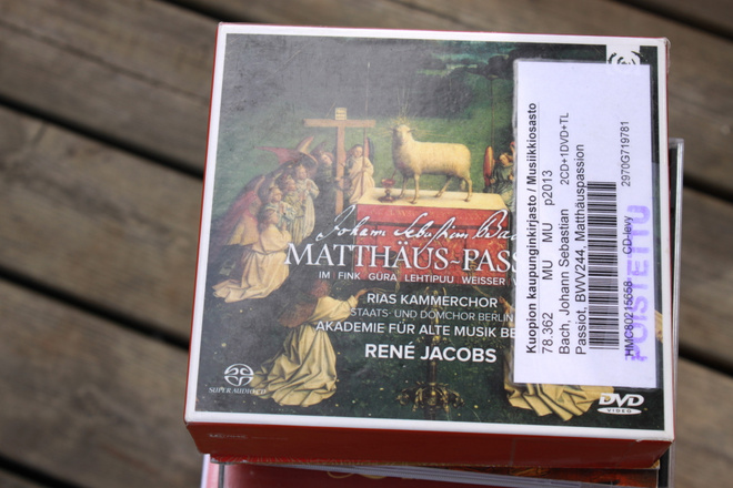 Rene Jacobs Bach St. Matthew Passion 2 CD