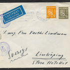 Postil. - Yl.m. 2+3,50 (LAPE 263+265) Åbo 8.9.1944 + sens. - pikkukuva 1