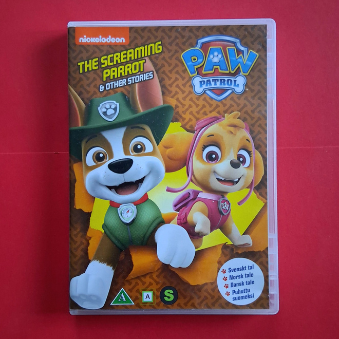 Ryhmä hau huutava papukaija DVD