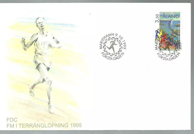 ÅLAND EPK FDC 10/1999: Maastojuoksun SM