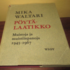 Mika Waltari: Pöytälaatikko Muistoja ja muistiinpanoja 1945- - pikkukuva 1