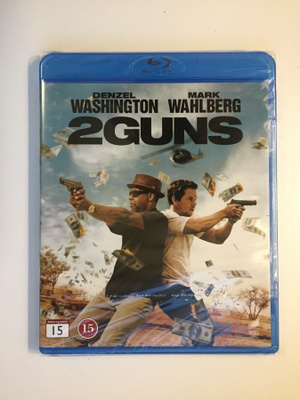 2 Guns (Blu-ray) Mark Wahlberg ja Denzel Washington (UUSI)