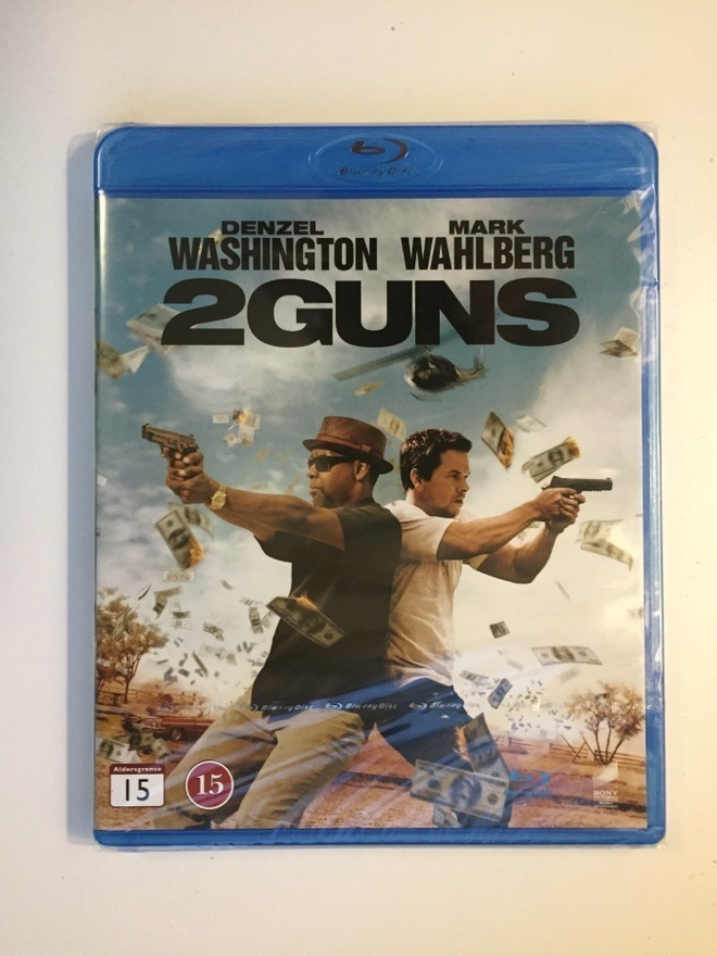 2 Guns (Blu-ray) Mark Wahlberg ja Denzel Washington (UUSI)