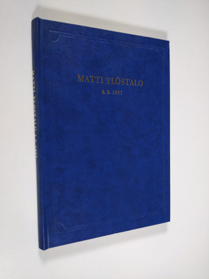 Matti Ylöstalo 4.2.1977 : Defensor Legis n:o 1-3/1977