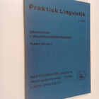 Robert Bannert : Praktisk lingvistik : ordprosodi i invan... - pikkukuva 1