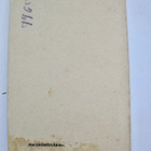 CDV kuva Sotilas? Virkamies? Erikoiset Napit Kokardi 1900-l - pikkukuva 3