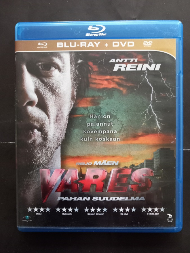 Vares - Pahan suudelma Suomi Blu-ray