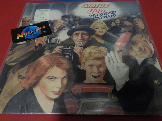 STATUS QUO - WHATEVER YOU WANT EX-/EX+ LP