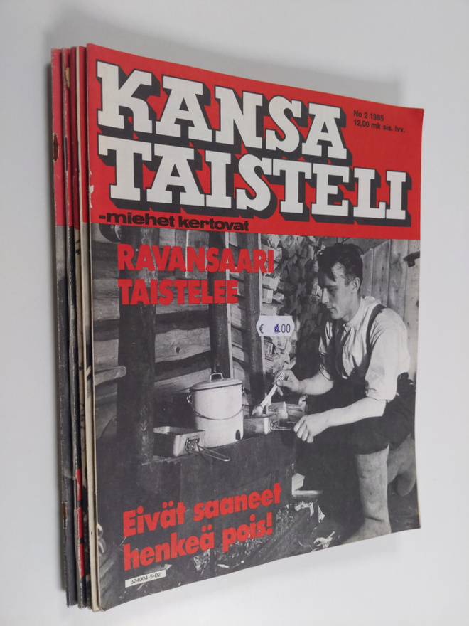 Kansa taisteli -  miehet kertovat 1985 (no. 2-3, no 6, no...