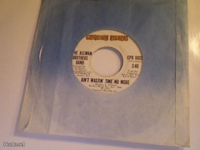 ALLMAN BROTHERS::AIN'T WAISTIN'TIME NO MORE : VINYYLI 7"1972