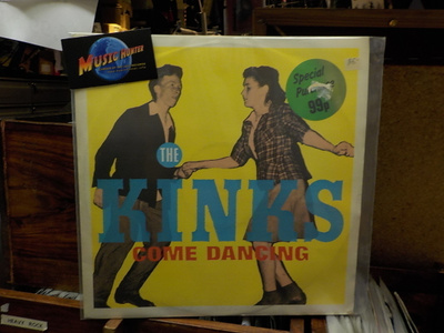 THE KINKS - COME DANCING EX-/EX+ MAXI-SINGLE 12"