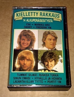 C-KASETTI KIELLETTY RAKKAUS 14 ALKUPERÄISESITYSTÄ