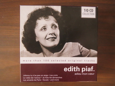 Edith Piaf: Adieu mon coeur 10CD