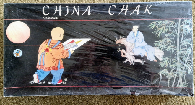 China Chak vintage lautapeli.Nelostuote UUSI