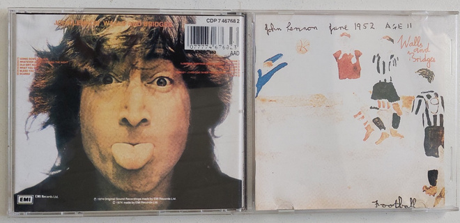 CD John Lennon: Walls and Bridges  (1974) Re 2010  EMI