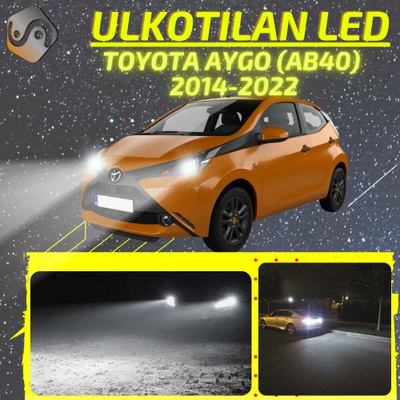 AYGO (AB40) 2014-2022 Ulkoiset LED -valot