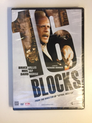 16 Blocks (DVD) Bruce Willis (2006) UUSI MUOVEISSA!