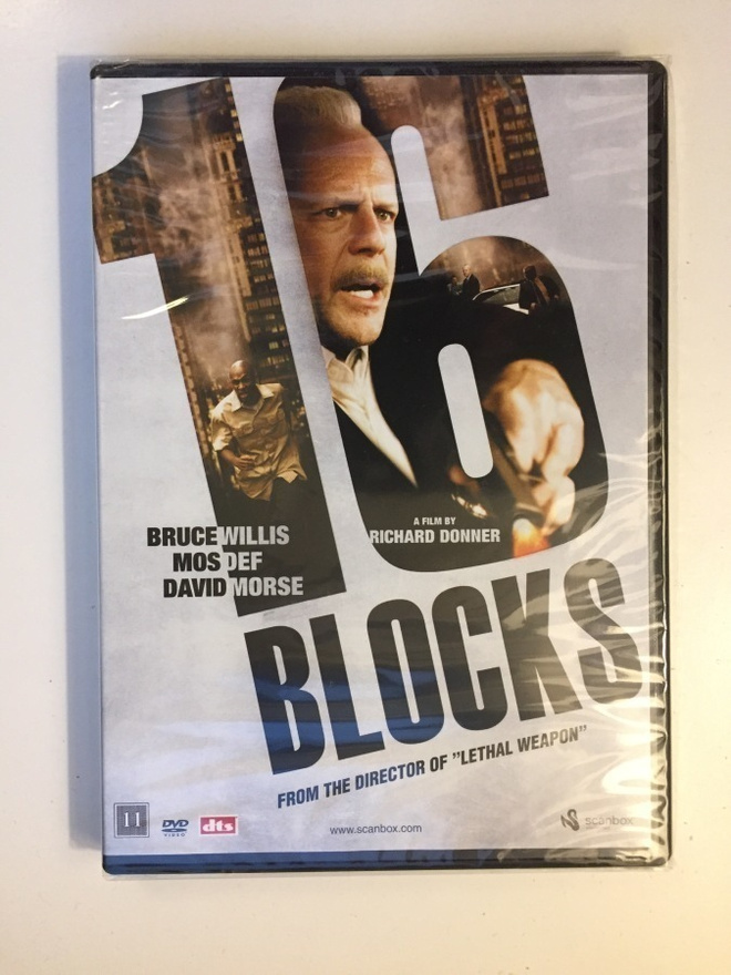 16 Blocks (DVD) Bruce Willis (2006) UUSI MUOVEISSA!