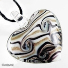 1008 .. Murano Upea Kaunis Lampwork Taidelasi .. Kaulakoru - pikkukuva 5