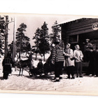 VANHA Postikortti Lappi Rovaniemi Ounasvaara 1959 - pikkukuva 1