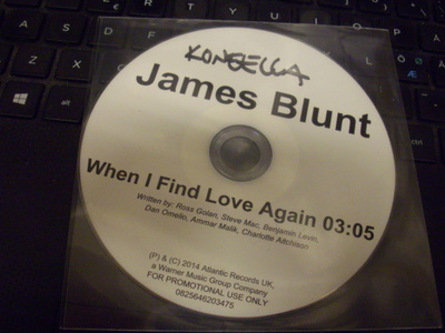 JAMES BLUNT: When I Find Love Again CDS ( Sis.postikulut )