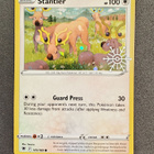 Stantler 125/189 Holiday Calendar Snowflake Stamp Cosmo Holo - pikkukuva 1