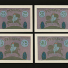 Itävalta 25, 50, 75, 90 Heller, Penking 1. erikoispainos - pikkukuva 1