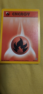 Fire Energy 107/111 - Neo Genesis Pokemon Card