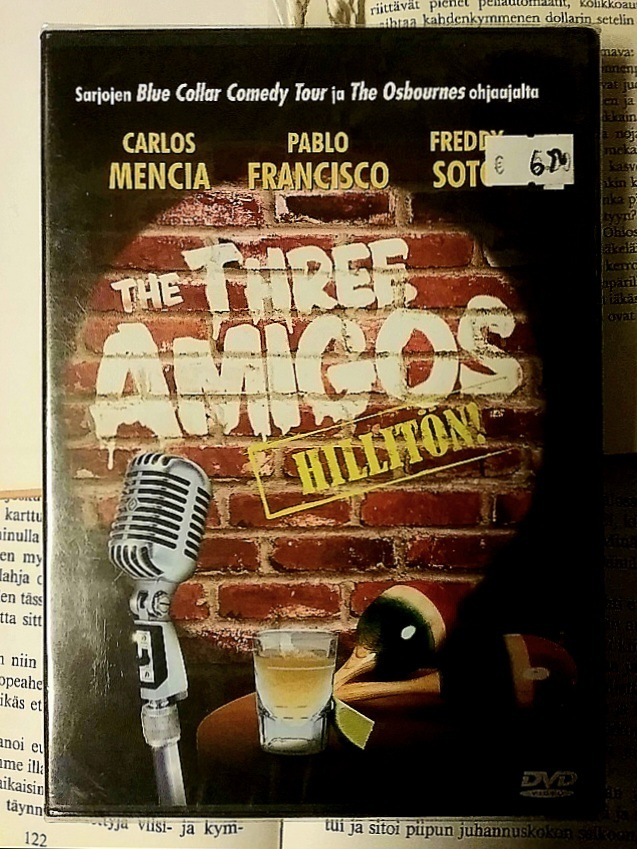 The Three Amigos: Hillitön! (DVD, UUSI!)