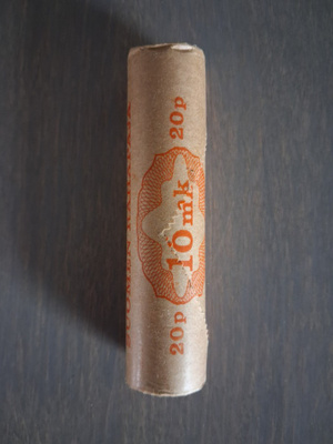 Rahapajan rulla 20 penniä 1970