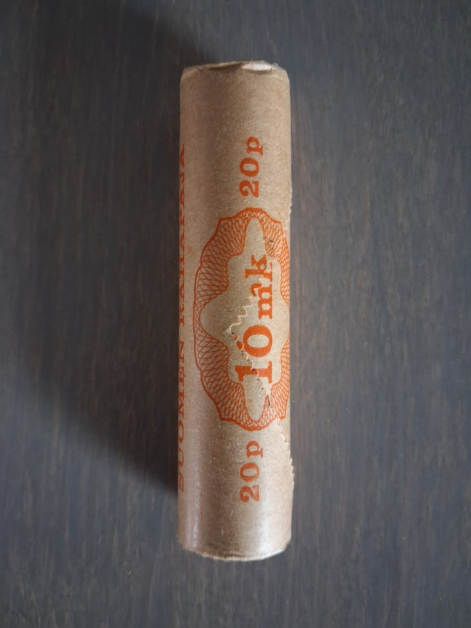 Rahapajan rulla 20 penniä 1970