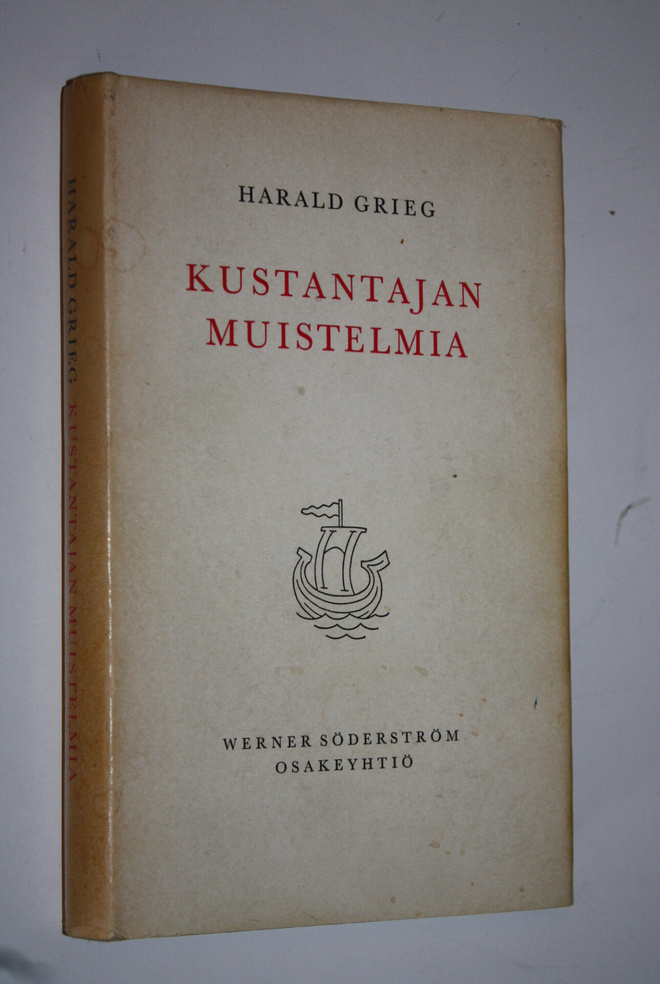 Harald Grieg : Kustantajan muistelmia