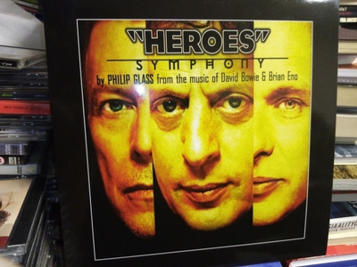 Philip Glass : HEROES SYMPHONY ( WHITE VINYL) SIS POSTIKULU