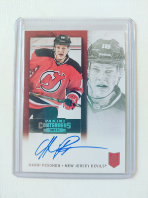 Harri Pesonen - 13-14 Contenders Rookie Ticket AU