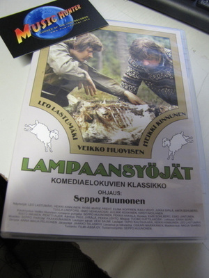VEIKKO HUOVISEN LAMPAANSYÖJÄT DVD .