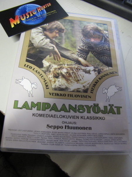 VEIKKO HUOVISEN LAMPAANSYÖJÄT DVD .