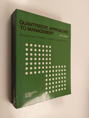 Richard I. Levin : Quantitative approaches to management
