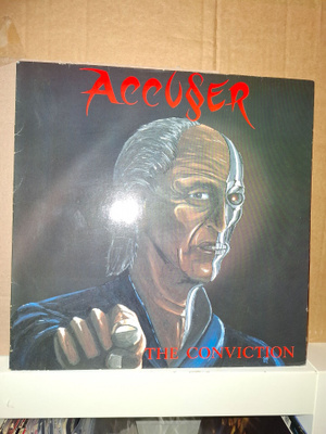 ACCUSER - The Conviction LP - ATOM-H 1987