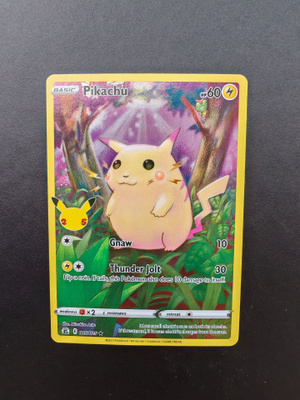 Pikachu celebrations