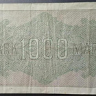 Infla-ajan saksalainen 1000 RM:n seteli 1922 - pikkukuva 2