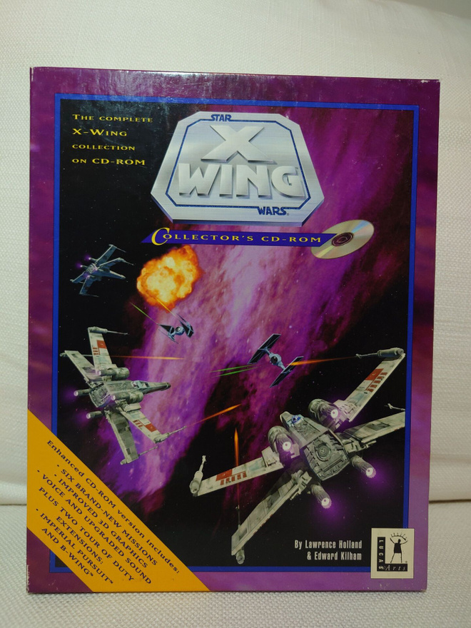 PC big box: X-Wing Collector's CD-ROM, 1994 (LucasArts)