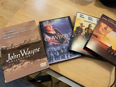 John Wayne Box: Cowboys, Rio Bravo, The Searchers SuomiTXT